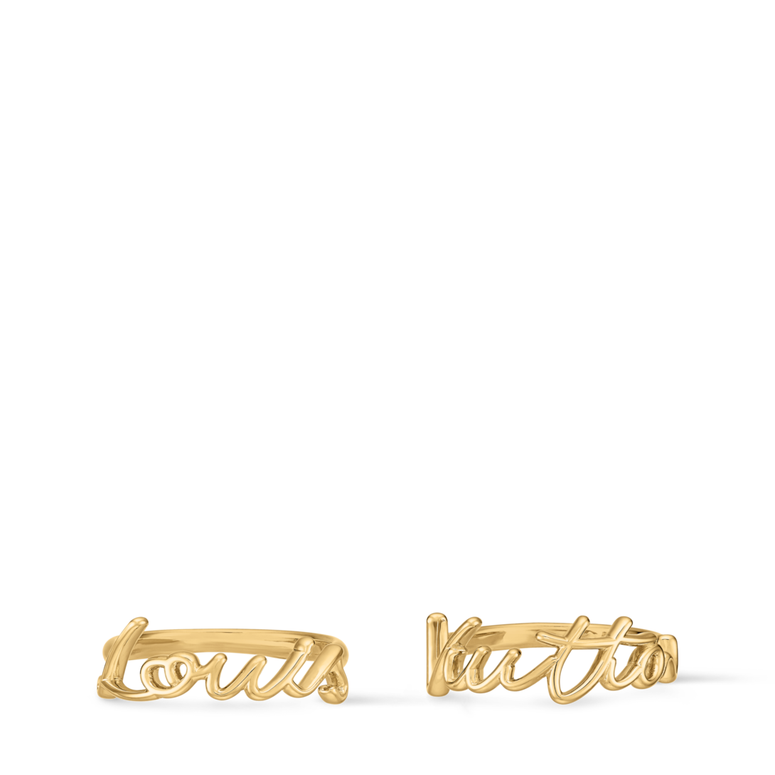 リングセット・LV スクリプト S00｜ルイ・ヴィトン 公式サイト - M1867S